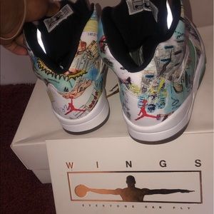 Air Jordan 5s wings